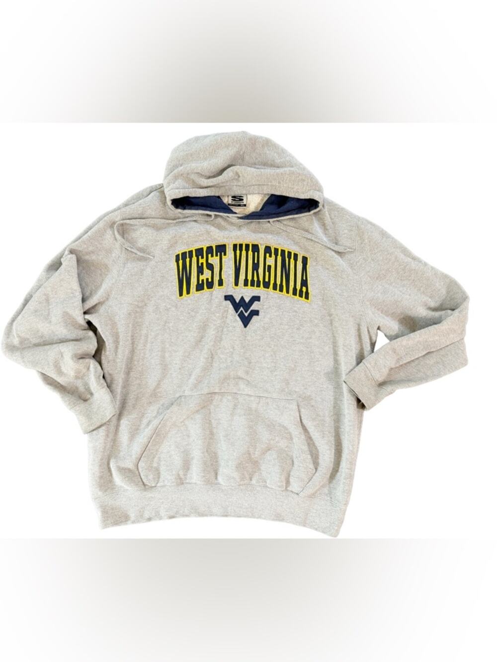 West Virginia University Mountaineers Collegiate Hoodie mens xlarge Athletic WVU